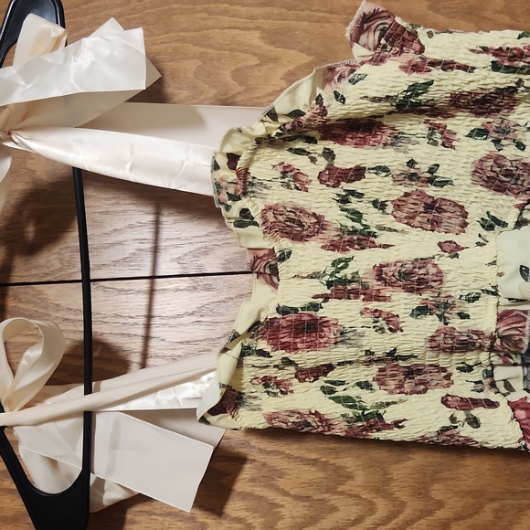 Floral Patchwork Maxi Dress - Picture 2 of 5